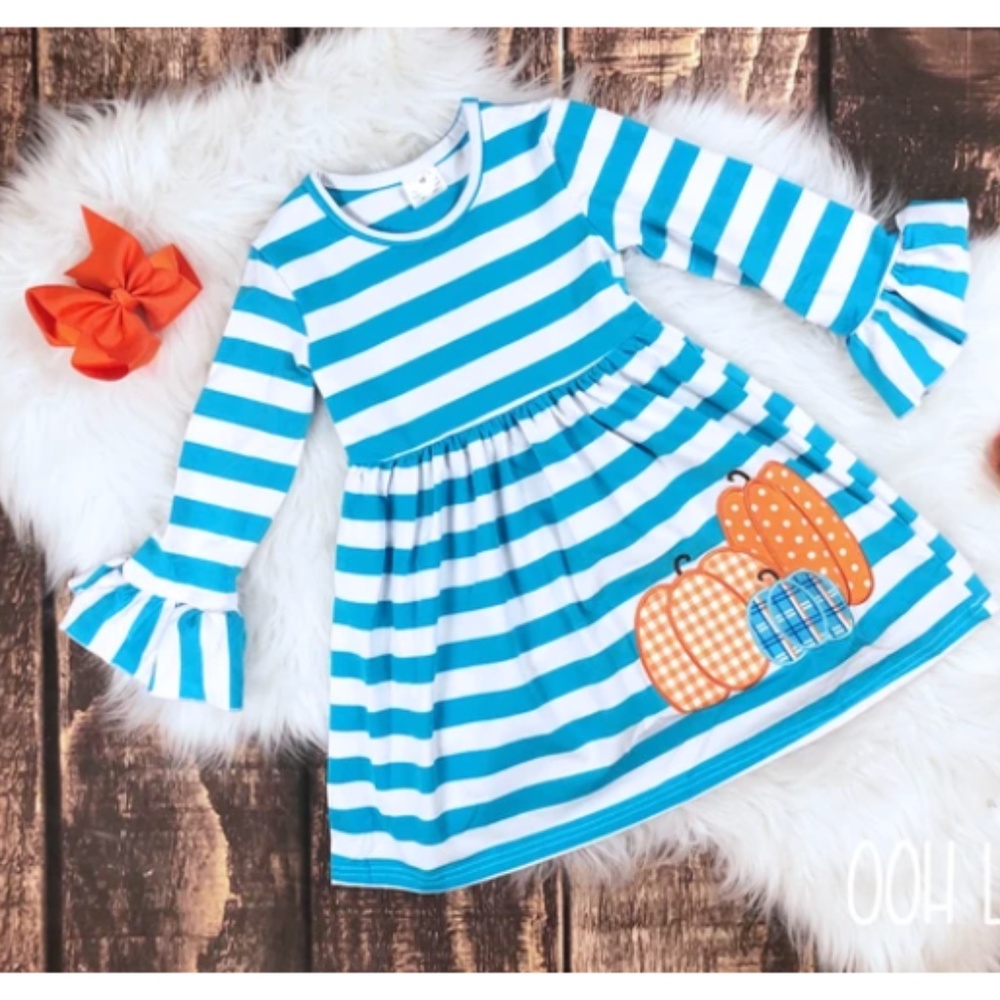 Pumpkin Blues Dress